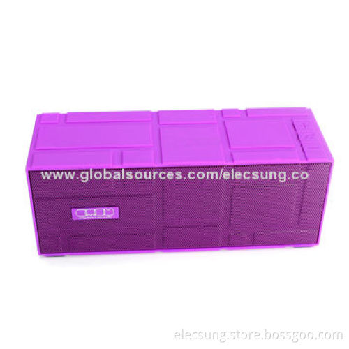 Portable Speaker, CSR V4.0, Classic Design with Attractive Color, Mondrian Box Series